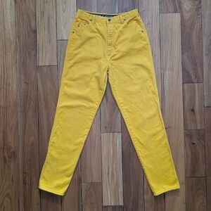 Wrangler Silver Lake Vintage Mustard Jeans (15)